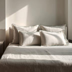 Linen Bed-sheet Size:
King (106 x 106 IN)