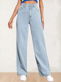 Kotty Women Straight Fit High-Rise
Stretchable Jeans