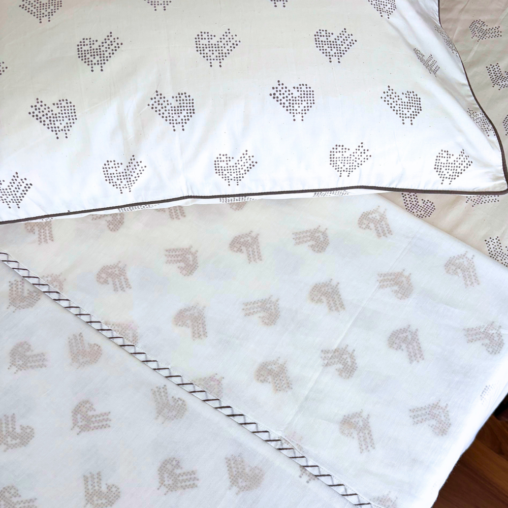 Brown Sparrow Dohar Double bed