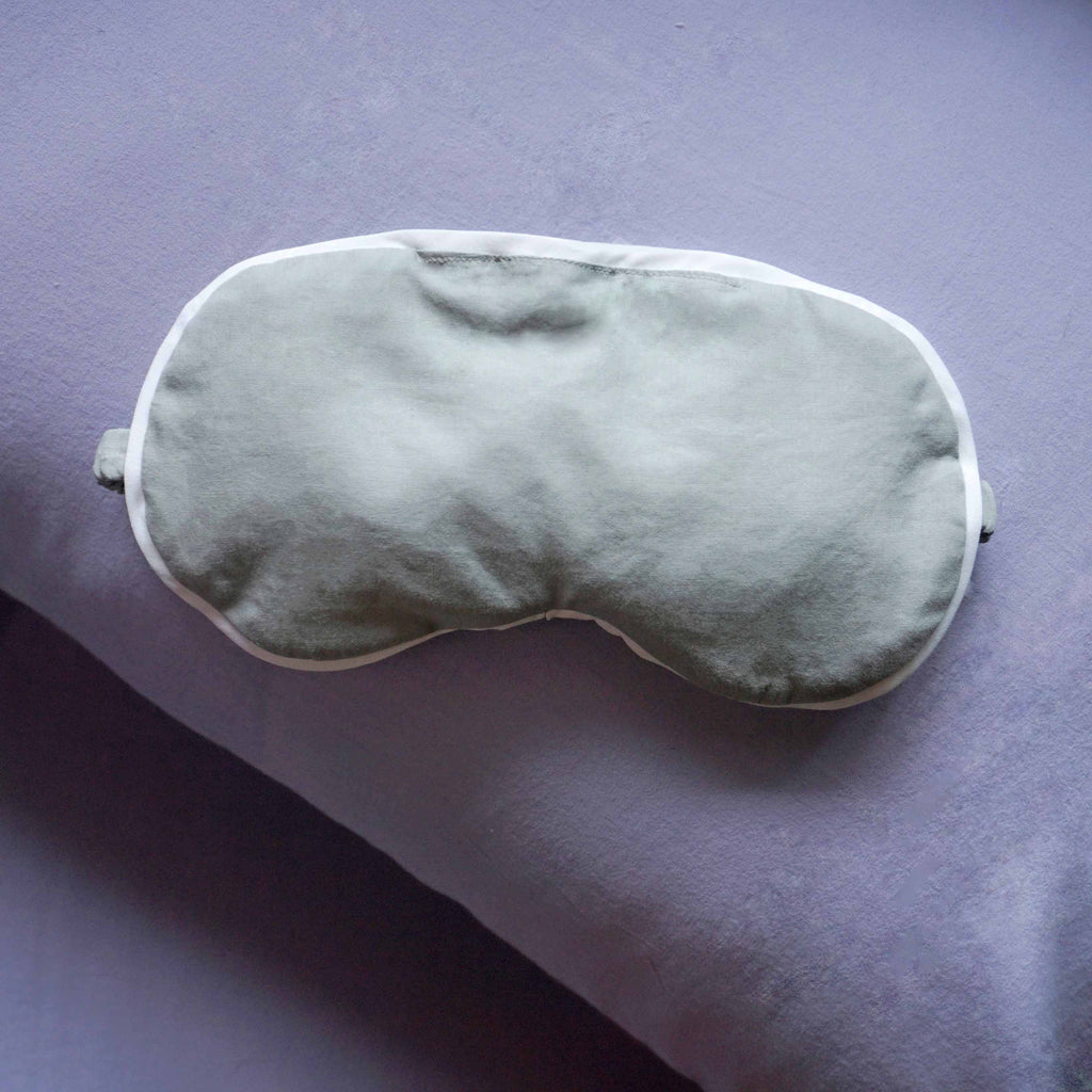 Rain Green Weighted Eye Mask