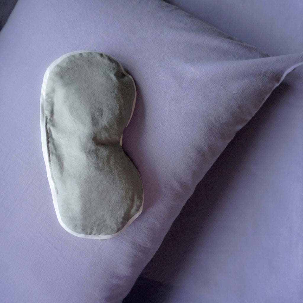 Rain Green Weighted Eye Mask
