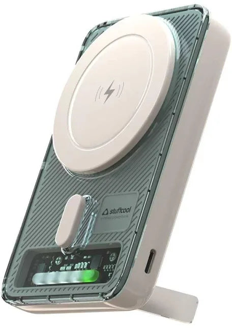 Stuffcool Lucid Plus 15W, 10000mAh Magnetic Wireless Powerbank