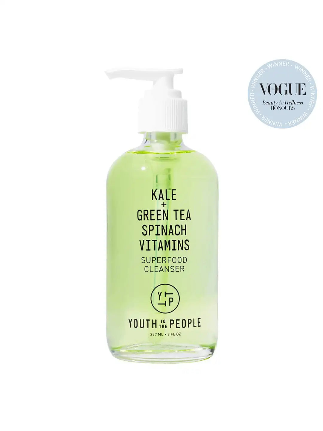 YOUTH TO THE PEOPLE Kale + Green Tea Spinach Vitamins Superfood Cleanser -
237 ml